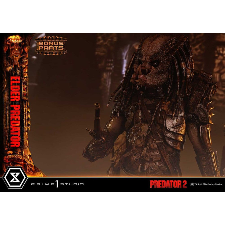 Prime 1 Studio - Predator 2 - Elder Predator DX Bonus Version Museum Masterline Series e 1/3