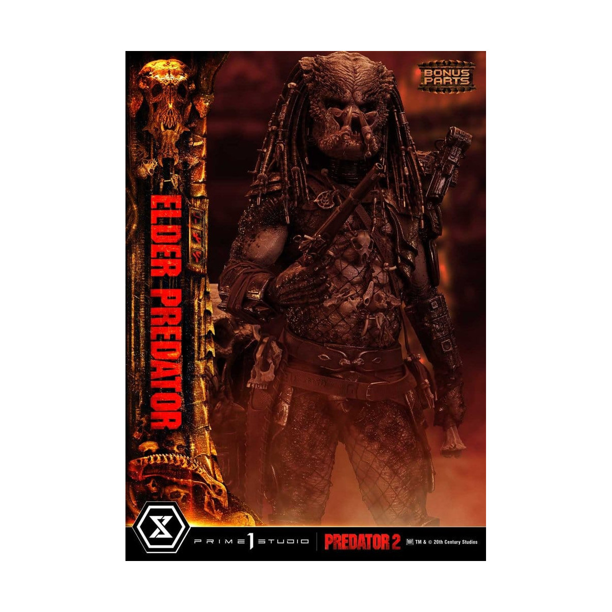 Prime 1 Studio - Predator 2 - Elder Predator DX Bonus Version Museum Masterline Series e 1/3