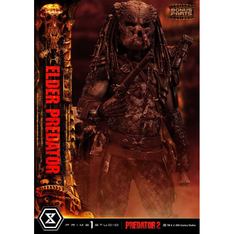 Prime 1 Studio - Predator 2 - Elder Predator DX Bonus Version Museum Masterline Series e 1/3