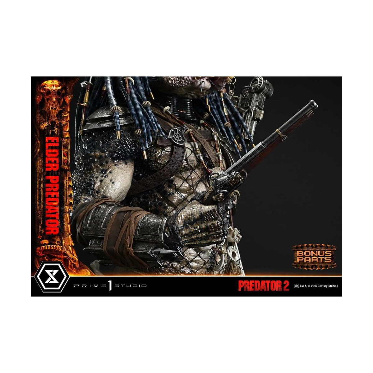 Prime 1 Studio - Predator 2 - Elder Predator DX Bonus Version Museum Masterline Series e 1/3