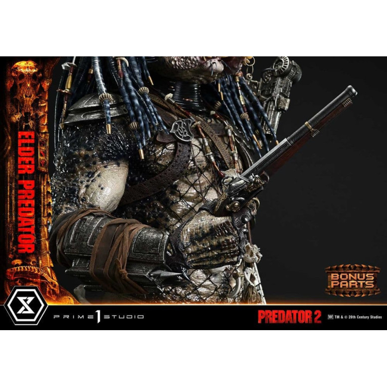 Prime 1 Studio - Predator 2 - Elder Predator DX Bonus Version Museum Masterline Series e 1/3