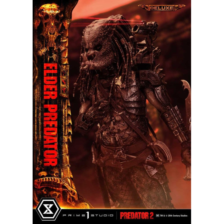 Prime 1 Studio - Predator 2 - Elder Predator DX Bonus Version Museum Masterline Series e 1/3