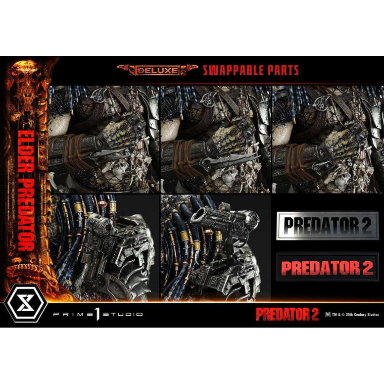 Prime 1 Studio - Predator 2 - Elder Predator DX Versione Museum Masterline Series 1/3