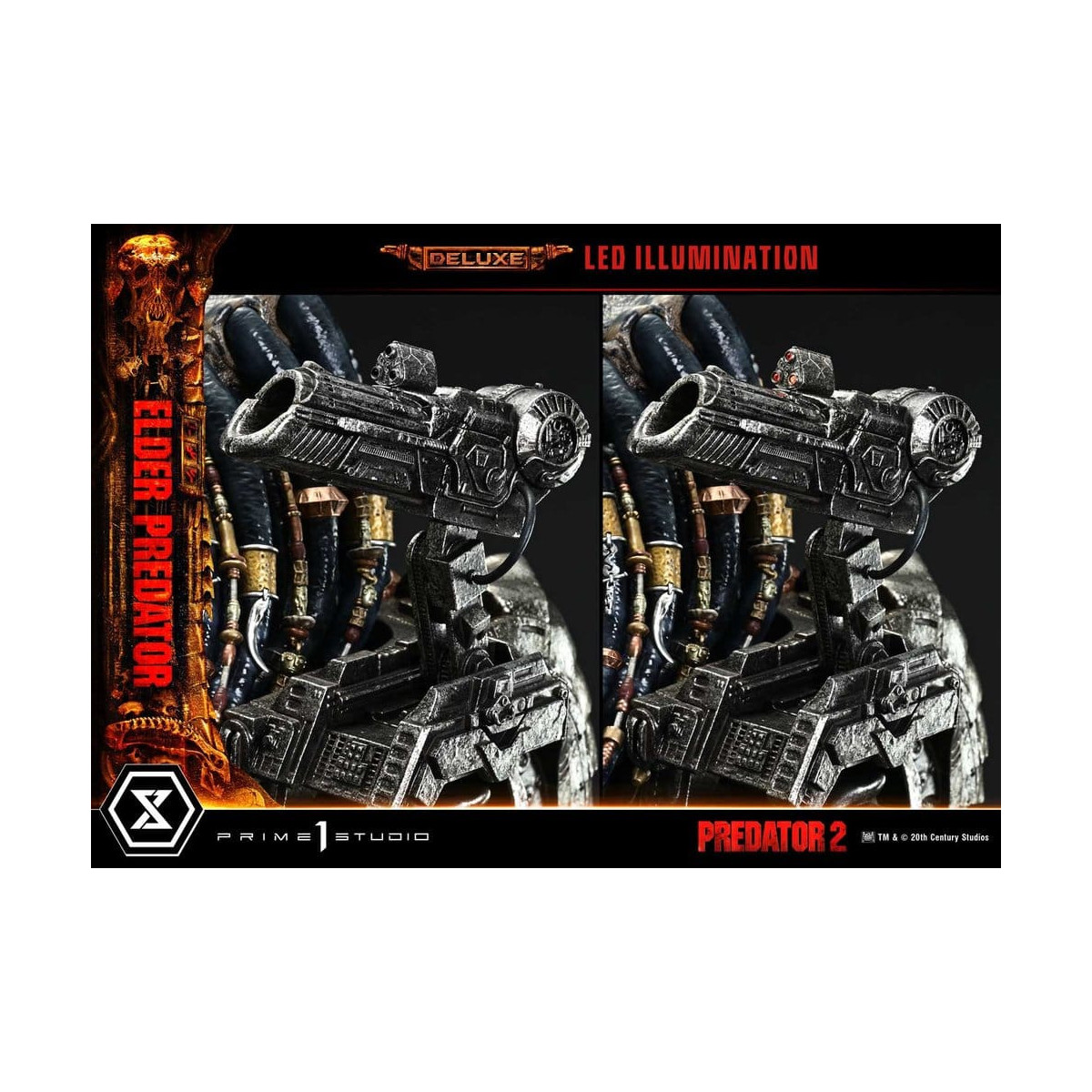 Prime 1 Studio - Predator 2 - Elder Predator DX Versione Museum Masterline Series 1/3