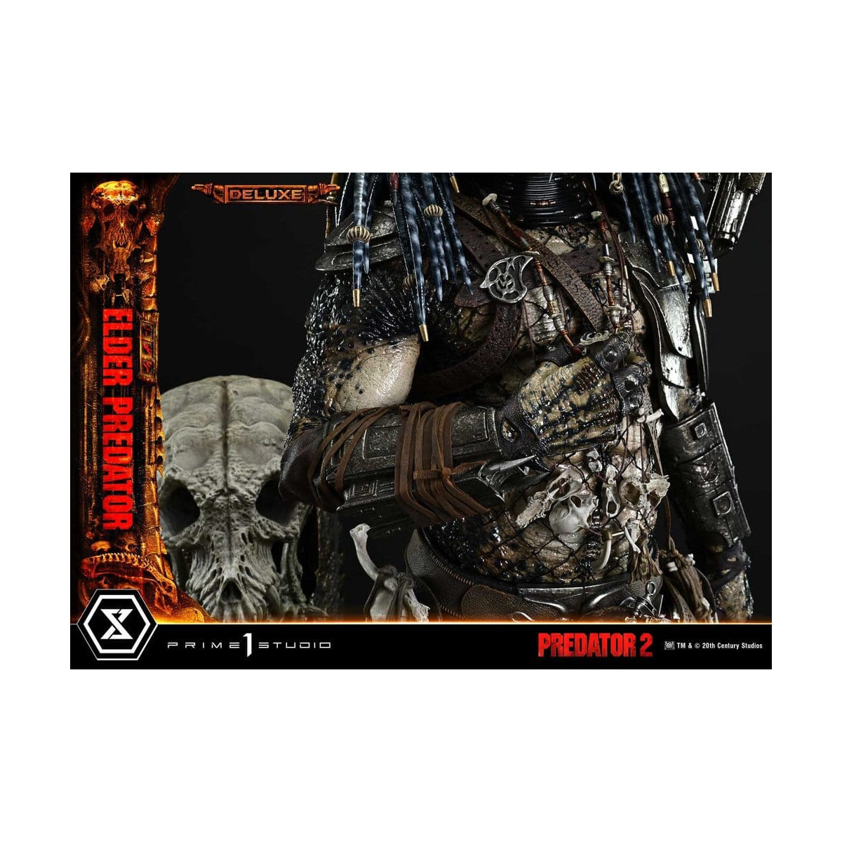 Prime 1 Studio - Predator 2 - Elder Predator DX Versione Museum Masterline Series 1/3