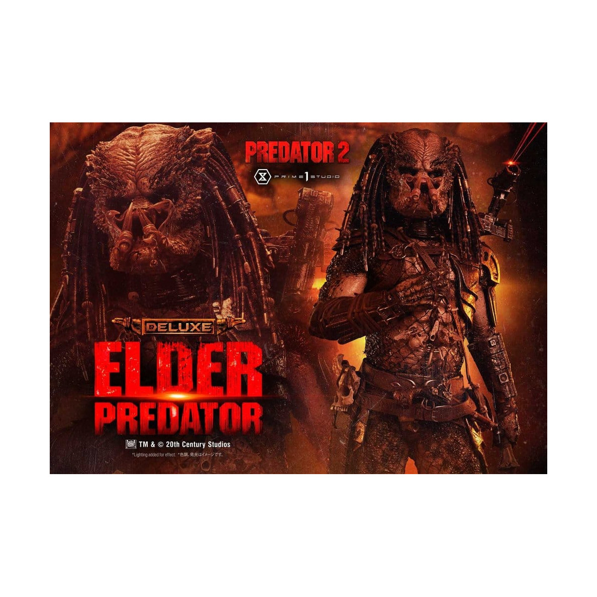 Prime 1 Studio - Predator 2 - Elder Predator DX Versione Museum Masterline Series 1/3