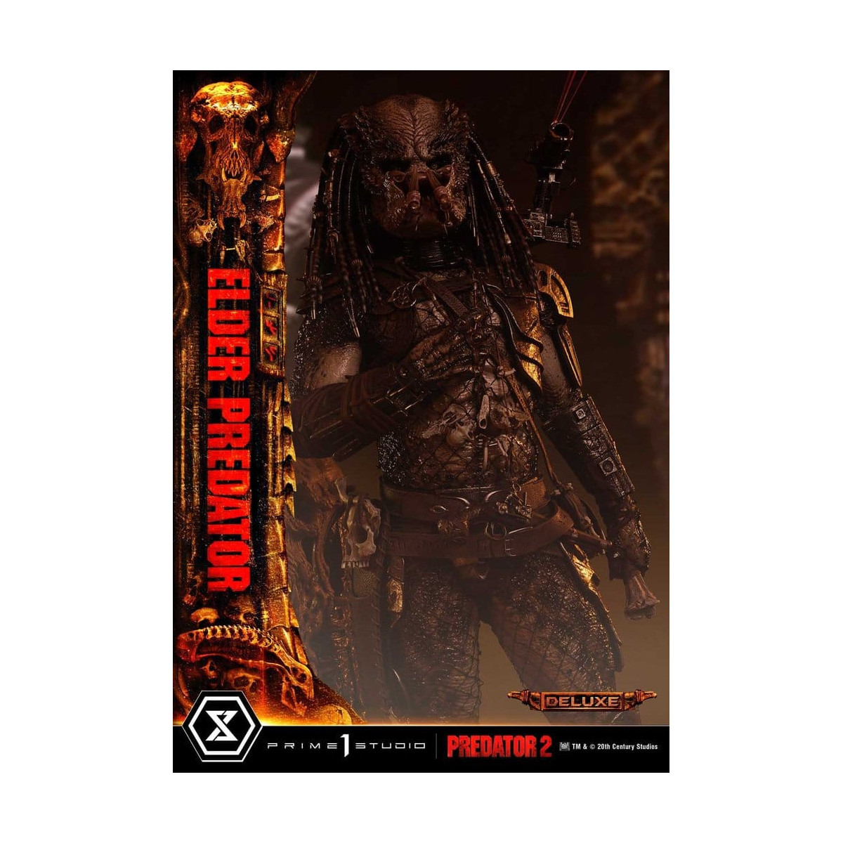 Prime 1 Studio - Predator 2 - Elder Predator DX Versione Museum Masterline Series 1/3