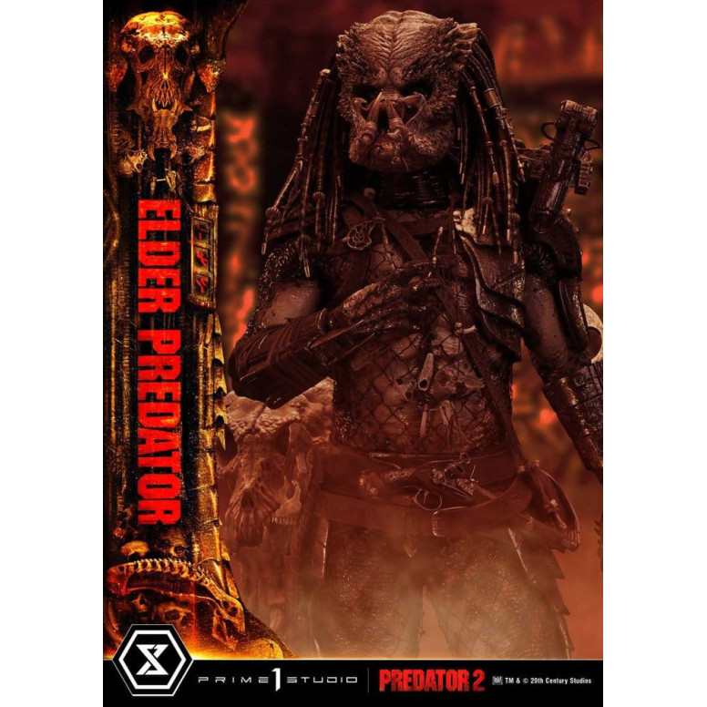 Prime 1 Studio - Predator 2 - Elder Predator DX Versione Museum Masterline Series 1/3