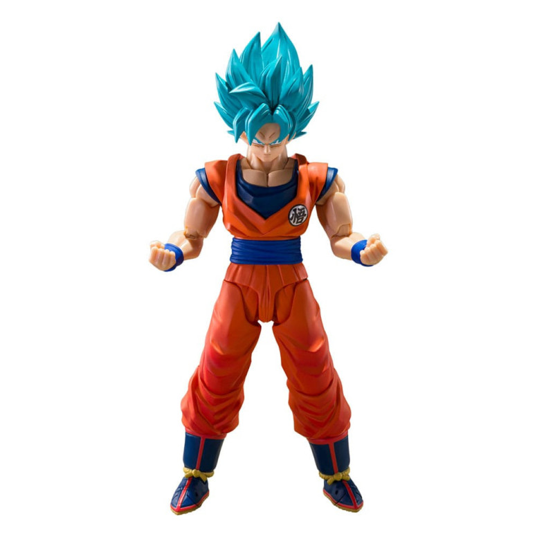 Bandai Tamashii - Super - Super Saiyan God Super Saiyan Son Goku  (Potere blu che supera i limiti) - Dragon Ball SHF SHFiguarts