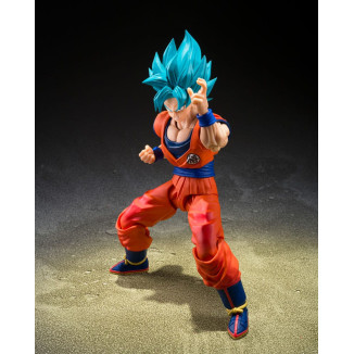 Bandai Tamashii - Super - Super Saiyan God Super Saiyan Son Goku  (Potere blu che supera i limiti) - Dragon Ball SHF SHFiguarts