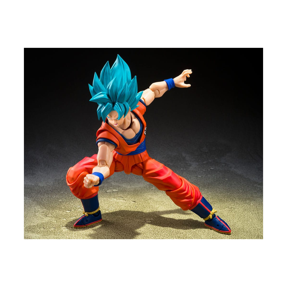 Bandai Tamashii - Super - Super Saiyan God Super Saiyan Son Goku  (Potere blu che supera i limiti) - Dragon Ball SHF SHFiguarts