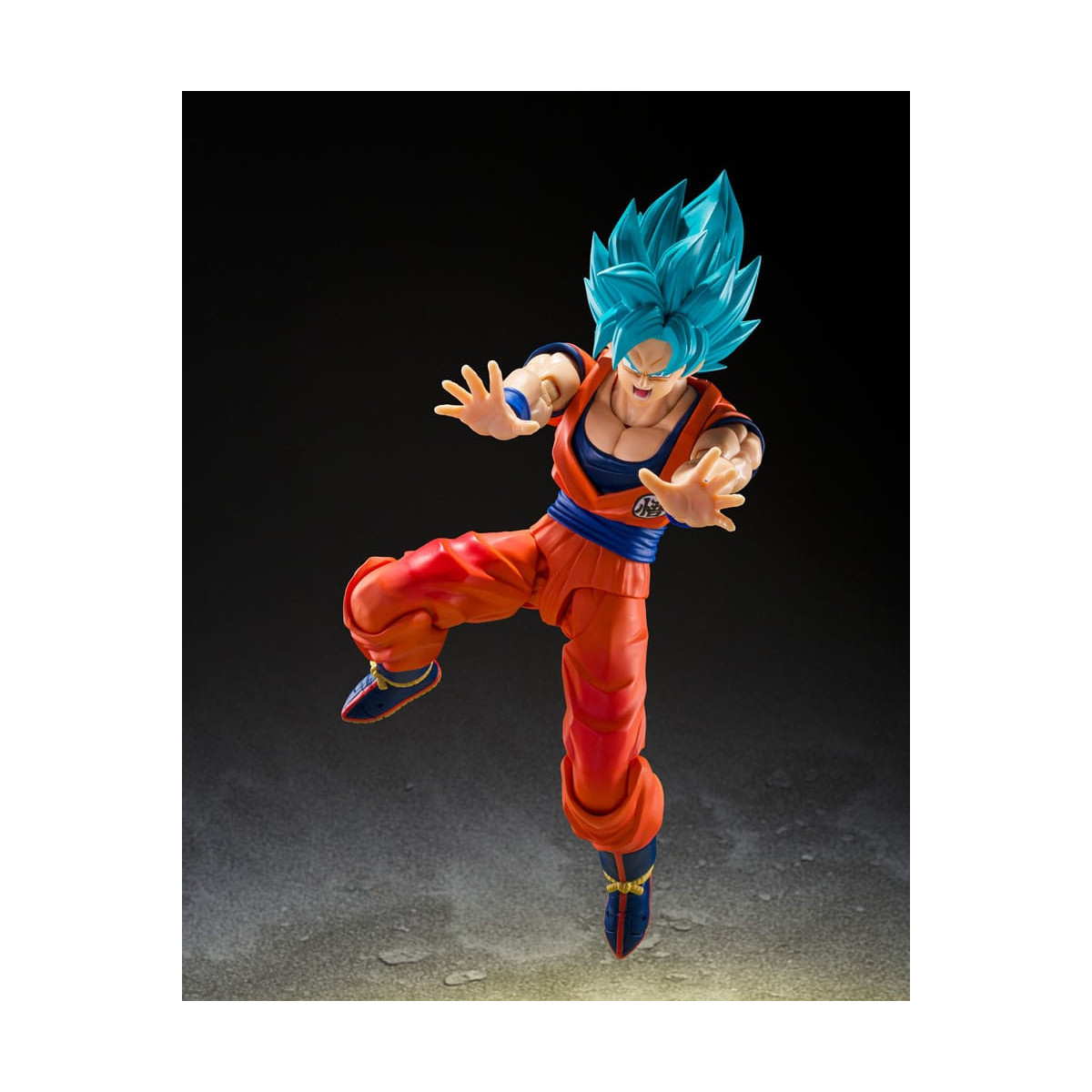 Bandai Tamashii - Super - Super Saiyan God Super Saiyan Son Goku  (Potere blu che supera i limiti) - Dragon Ball SHF SHFiguarts