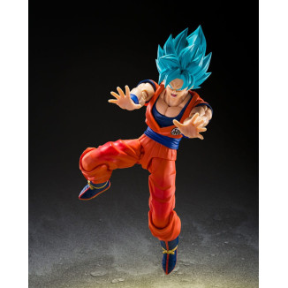 Bandai Tamashii - Super - Super Saiyan God Super Saiyan Son Goku  (Potere blu che supera i limiti) - Dragon Ball SHF SHFiguarts