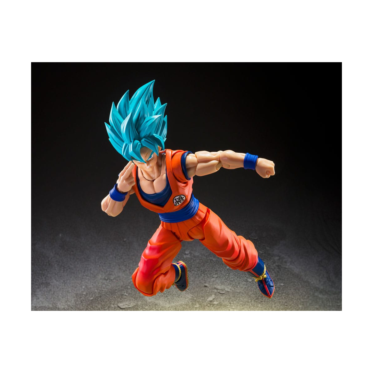 Bandai Tamashii - Super - Super Saiyan God Super Saiyan Son Goku  (Potere blu che supera i limiti) - Dragon Ball SHF SHFiguarts