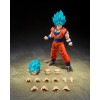 Bandai Tamashii - Super - Super Saiyan God Super Saiyan Son Goku  (Potere blu che supera i limiti) - Dragon Ball SHF SHFiguarts