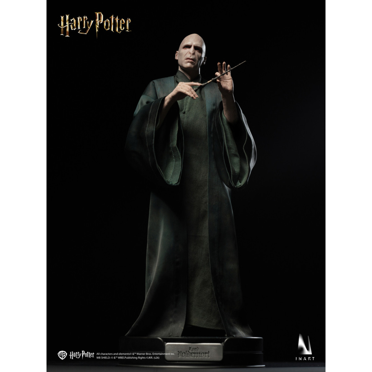 INART - Harry Potter e i Doni della Morte - Voldemort, versione standard, figura da collezione in scala 1/6
