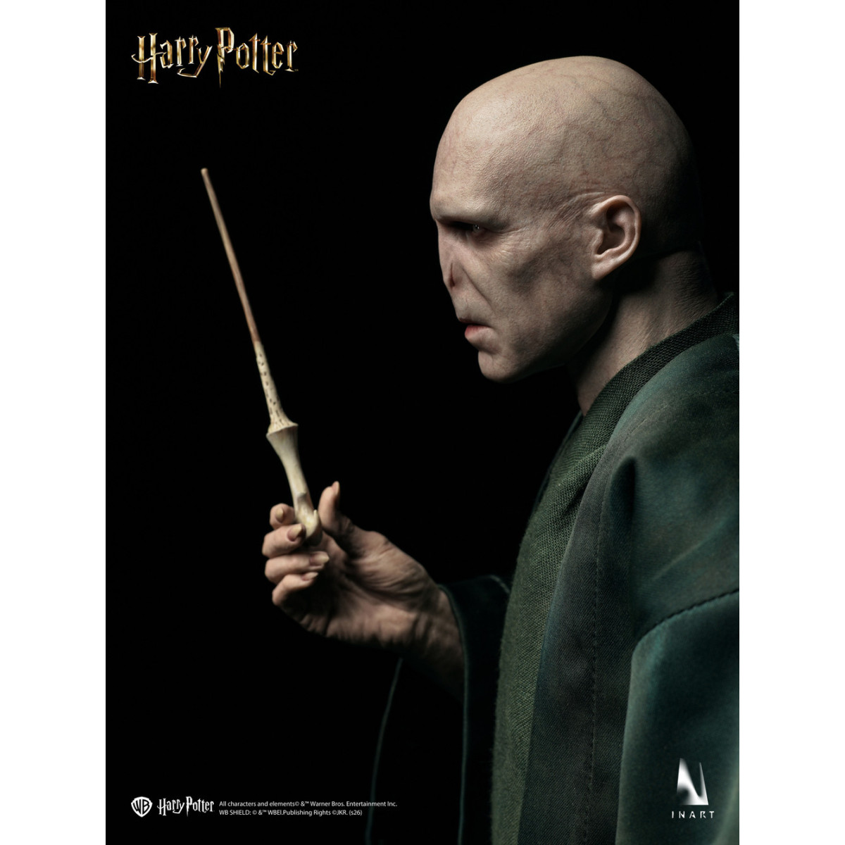 INART - Harry Potter e i Doni della Morte - Voldemort, versione standard, figura da collezione in scala 1/6