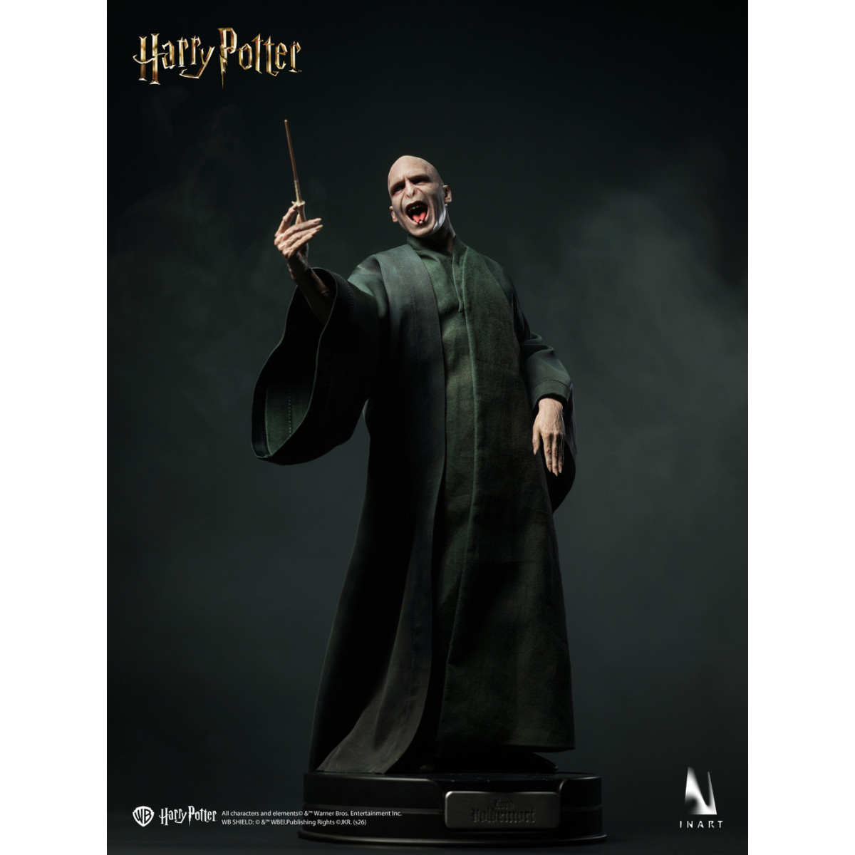 INART - Harry Potter e i Doni della Morte - Voldemort, versione deluxe, figura da collezione in scala 1/6