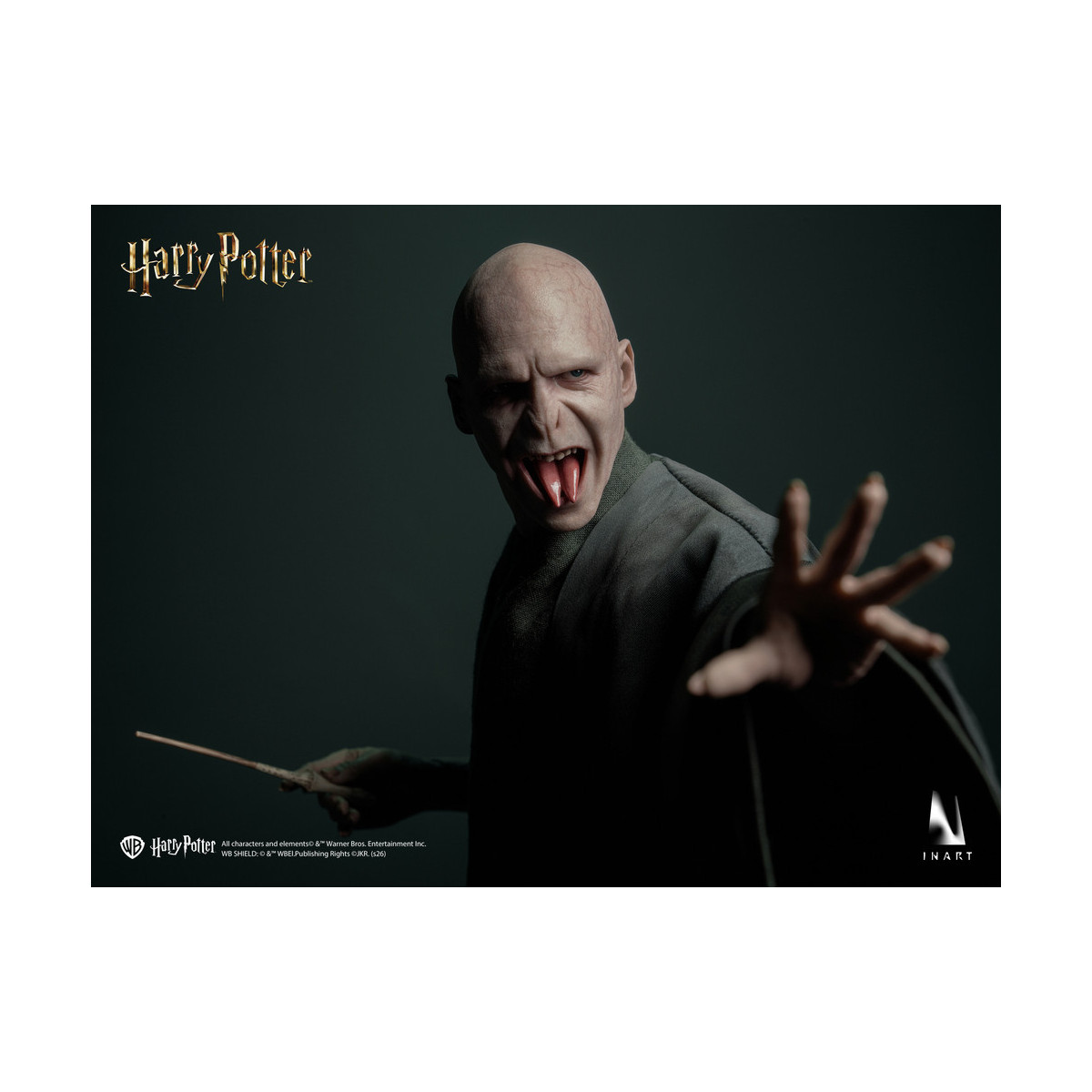 INART - Harry Potter e i Doni della Morte - Voldemort, versione deluxe, figura da collezione in scala 1/6