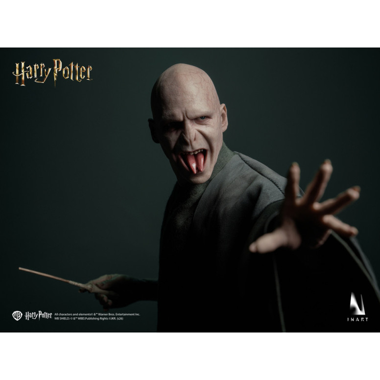 INART - Harry Potter e i Doni della Morte - Voldemort, versione deluxe, figura da collezione in scala 1/6
