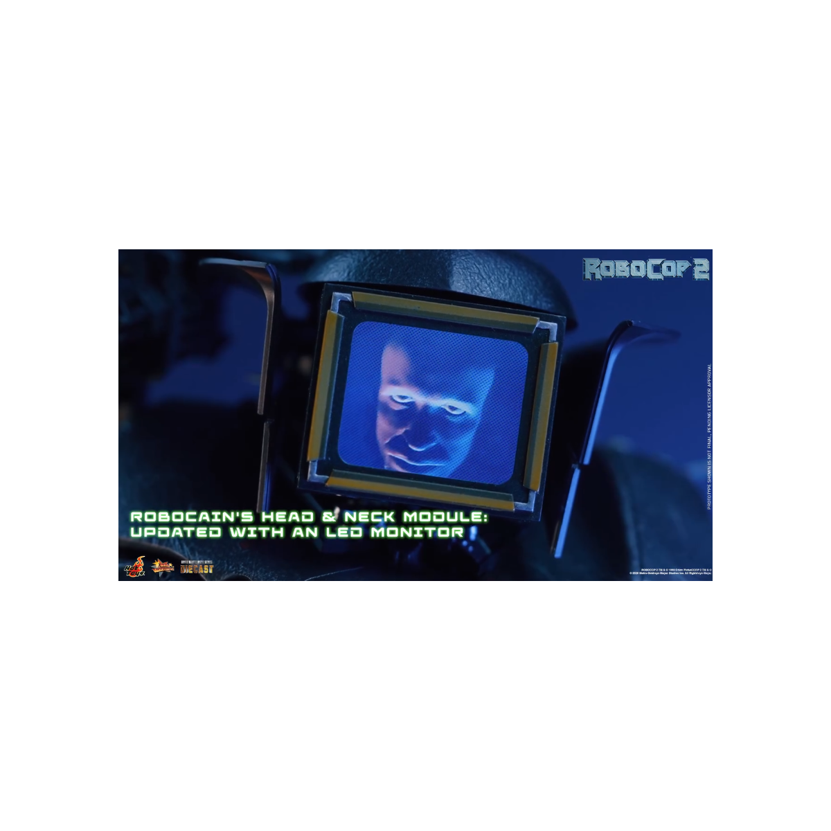Hot Toys - RoboCop 2 - RoboCain Movie Masterpiece action figure 1/6