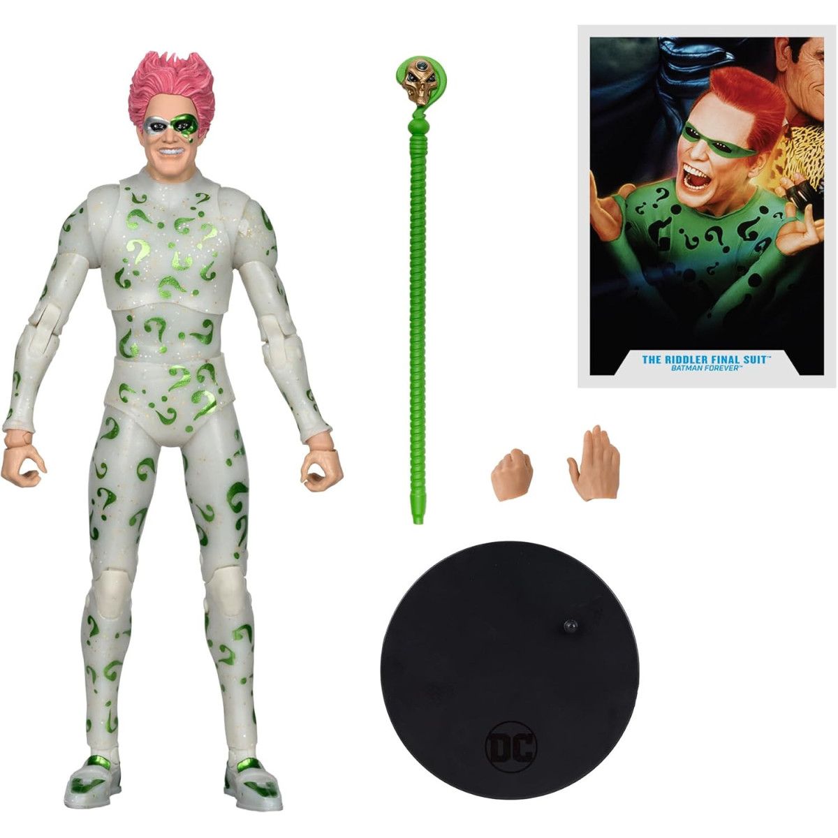 Mc Farlane - DC Multiverse - Riddler (Final Suit) (Red Platinum Edition) - Batman Forever