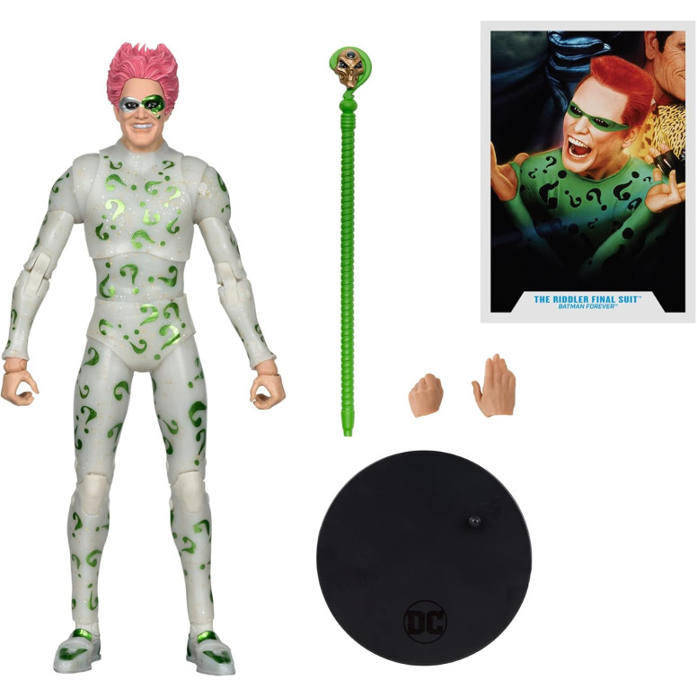 Mc Farlane - DC Multiverse - Riddler (Final Suit) (Red Platinum Edition) - Batman Forever