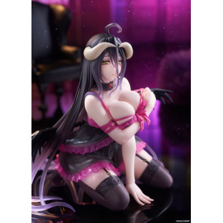 Taito - Figurina da scrivania di Albedo (versione in vestaglia) - Overlord