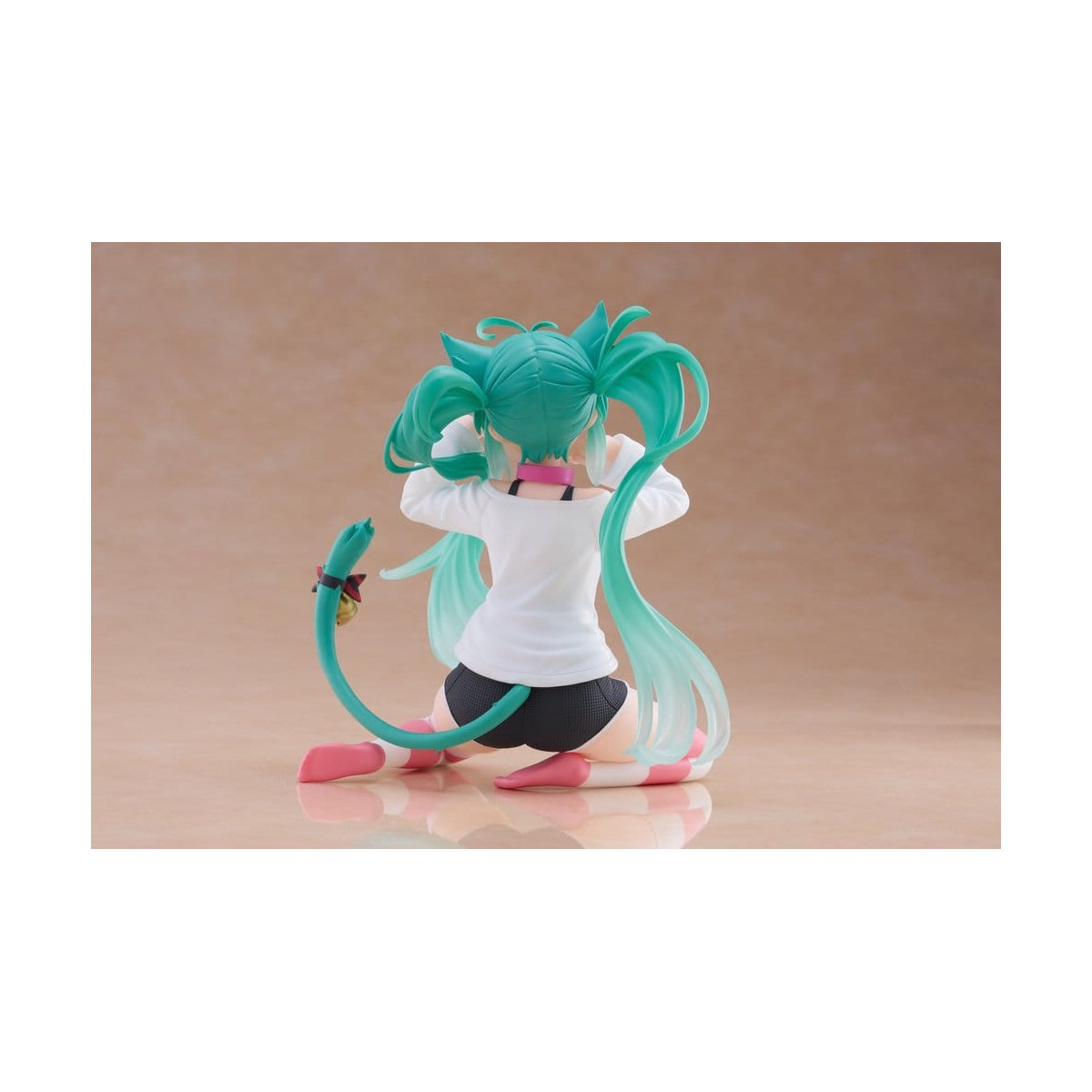 Taito - Maglietta con figura carina di Hatsune Miku con orecchie da gatto, versione Desktop
