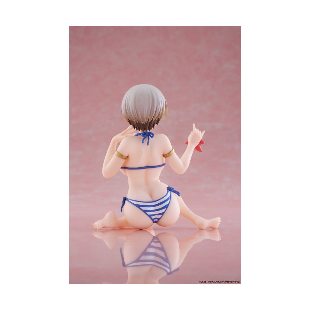 Taito - Figurina da scrivania di Hana Uzaki (versione costume da bagno) - Uzaki-chan vuole uscire con me!