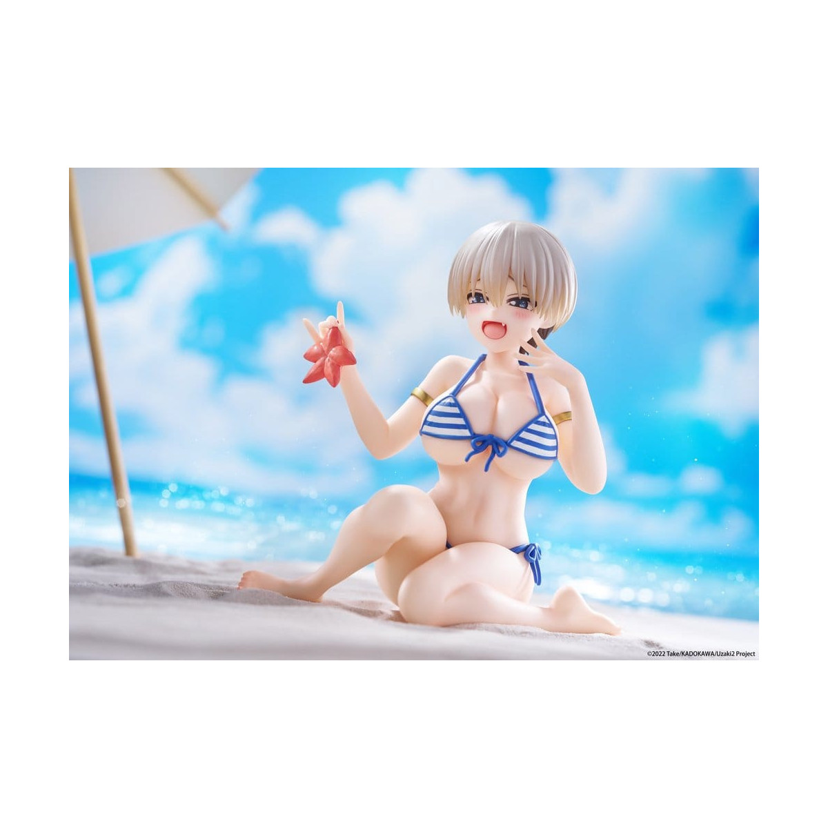 Taito - Figurina da scrivania di Hana Uzaki (versione costume da bagno) - Uzaki-chan vuole uscire con me!