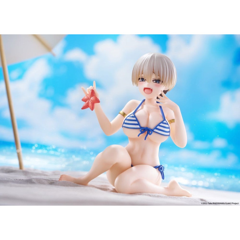 Taito - Figurina da scrivania di Hana Uzaki (versione costume da bagno) - Uzaki-chan vuole uscire con me!