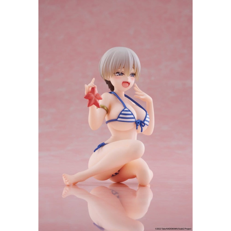 Taito - Figurina da scrivania di Hana Uzaki (versione costume da bagno) - Uzaki-chan vuole uscire con me!