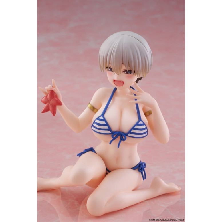 Taito - Figurina da scrivania di Hana Uzaki (versione costume da bagno) - Uzaki-chan vuole uscire con me!