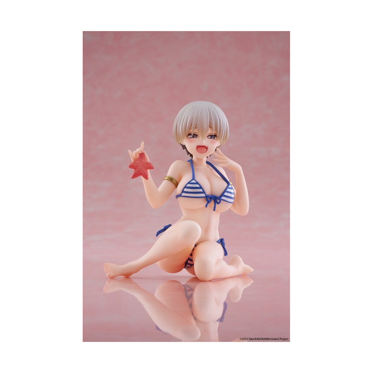 Taito - Figurina da scrivania di Hana Uzaki (versione costume da bagno) - Uzaki-chan vuole uscire con me!