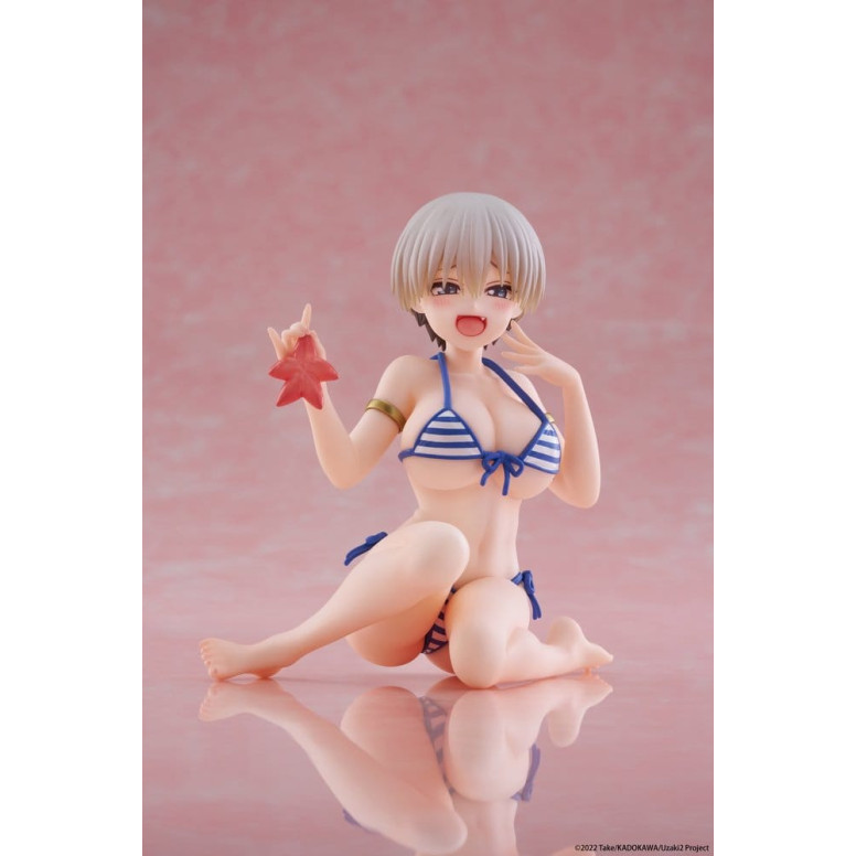Taito - Figurina da scrivania di Hana Uzaki (versione costume da bagno) - Uzaki-chan vuole uscire con me!