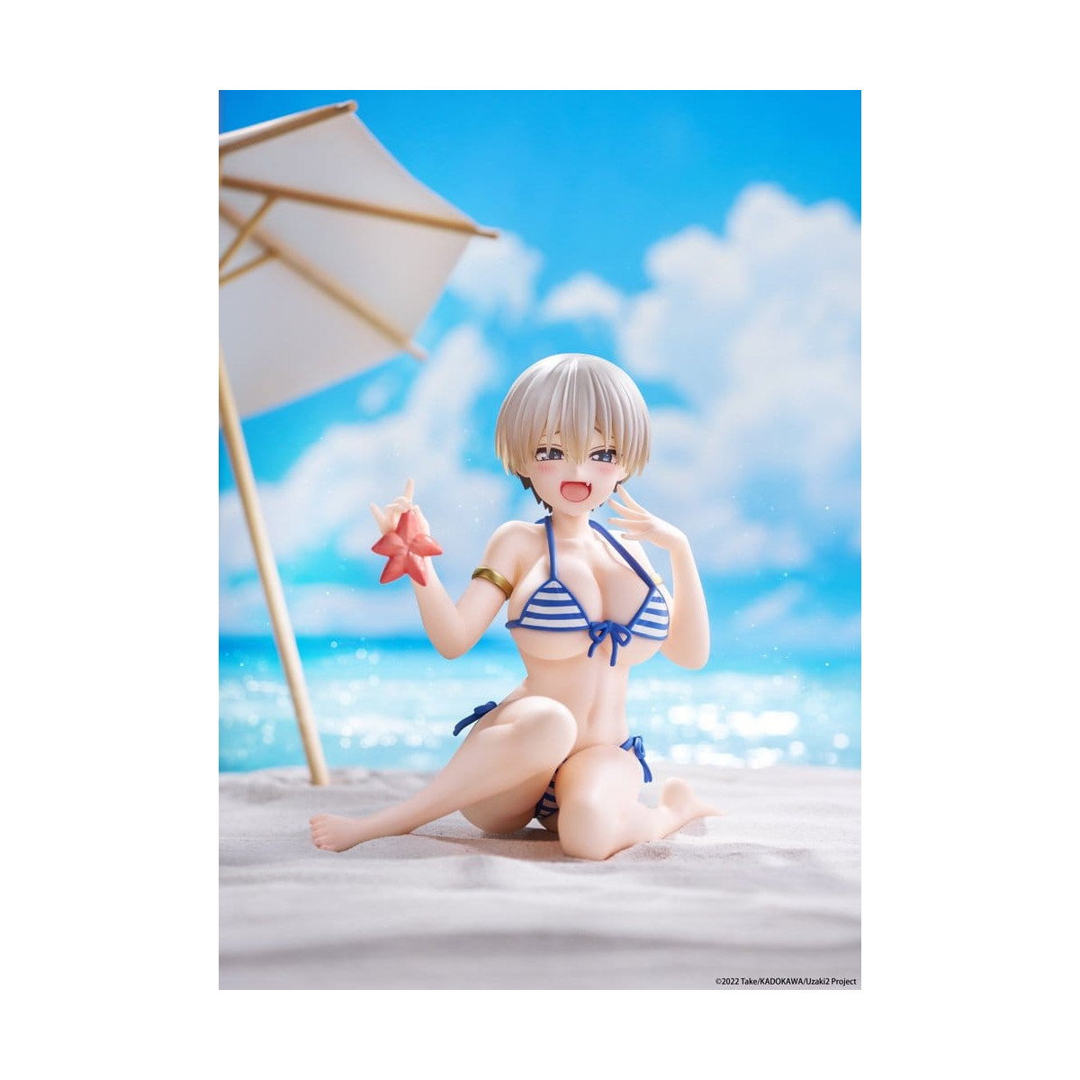 Taito - Figurina da scrivania di Hana Uzaki (versione costume da bagno) - Uzaki-chan vuole uscire con me!