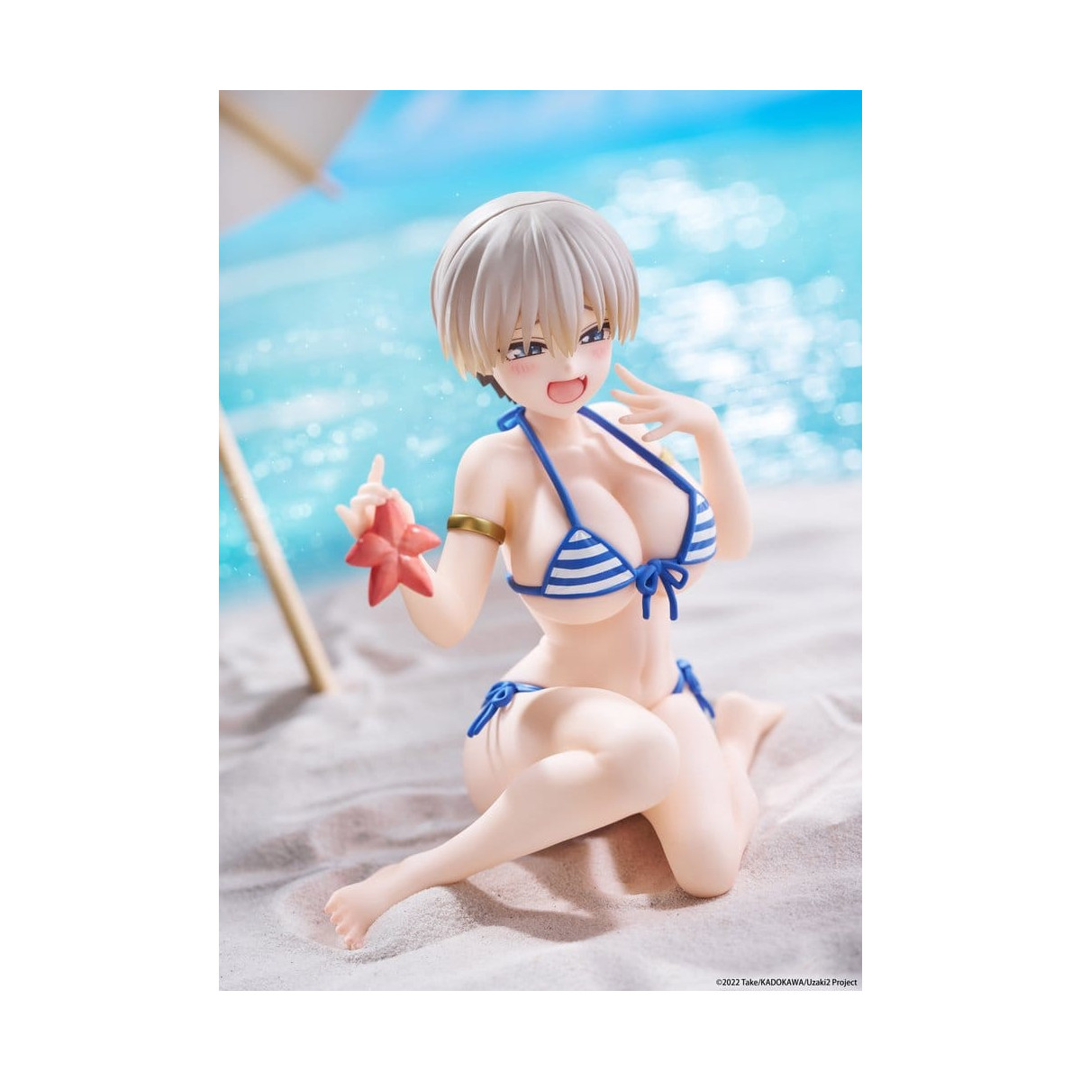 Taito - Figurina da scrivania di Hana Uzaki (versione costume da bagno) - Uzaki-chan vuole uscire con me!