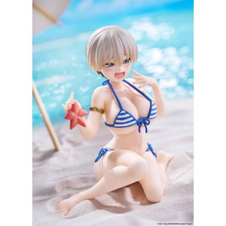 Taito - Figurina da scrivania di Hana Uzaki (versione costume da bagno) - Uzaki-chan vuole uscire con me!