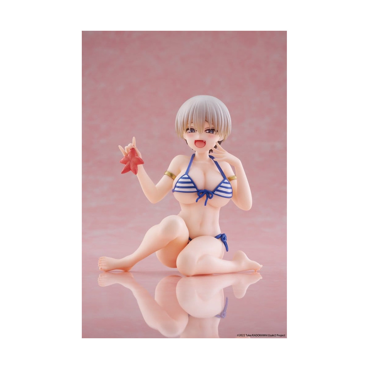 Taito - Figurina da scrivania di Hana Uzaki (versione costume da bagno) - Uzaki-chan vuole uscire con me!