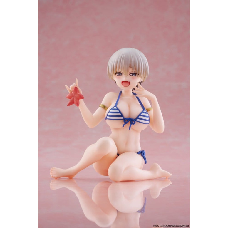 Taito - Figurina da scrivania di Hana Uzaki (versione costume da bagno) - Uzaki-chan vuole uscire con me!