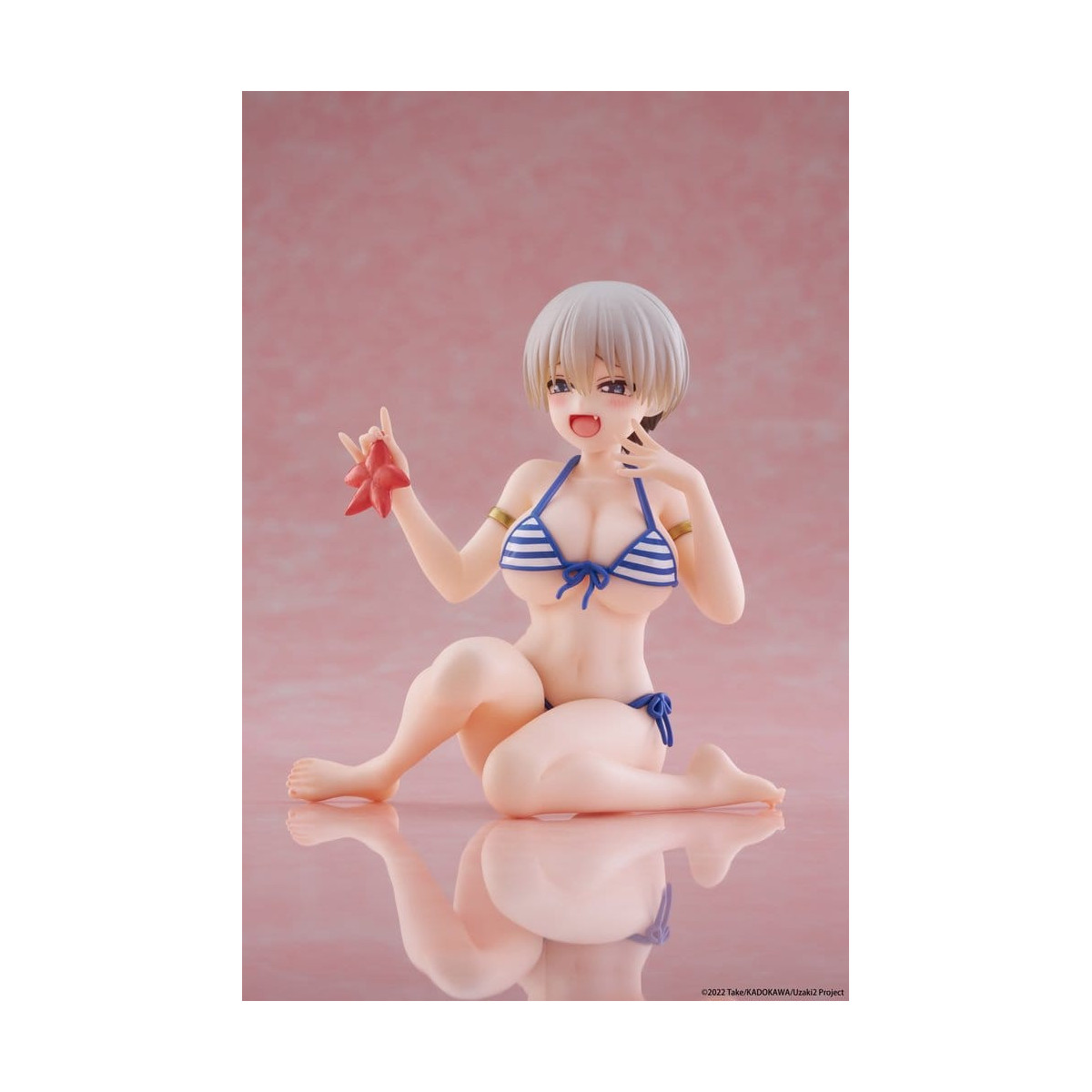 Taito - Figurina da scrivania di Hana Uzaki (versione costume da bagno) - Uzaki-chan vuole uscire con me!