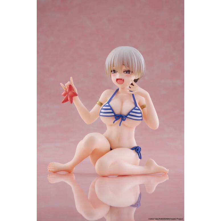 Taito - Figurina da scrivania di Hana Uzaki (versione costume da bagno) - Uzaki-chan vuole uscire con me!