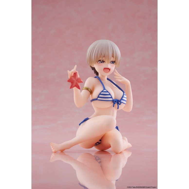 Taito - Figurina da scrivania di Hana Uzaki (versione costume da bagno) - Uzaki-chan vuole uscire con me!