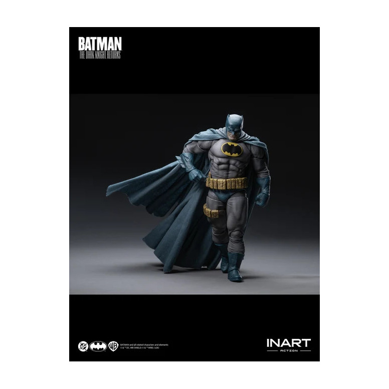 INART - Batman: Il ritorno del Cavaliere Oscuro - Batman (tuta blu) - Figura in scala 1/12