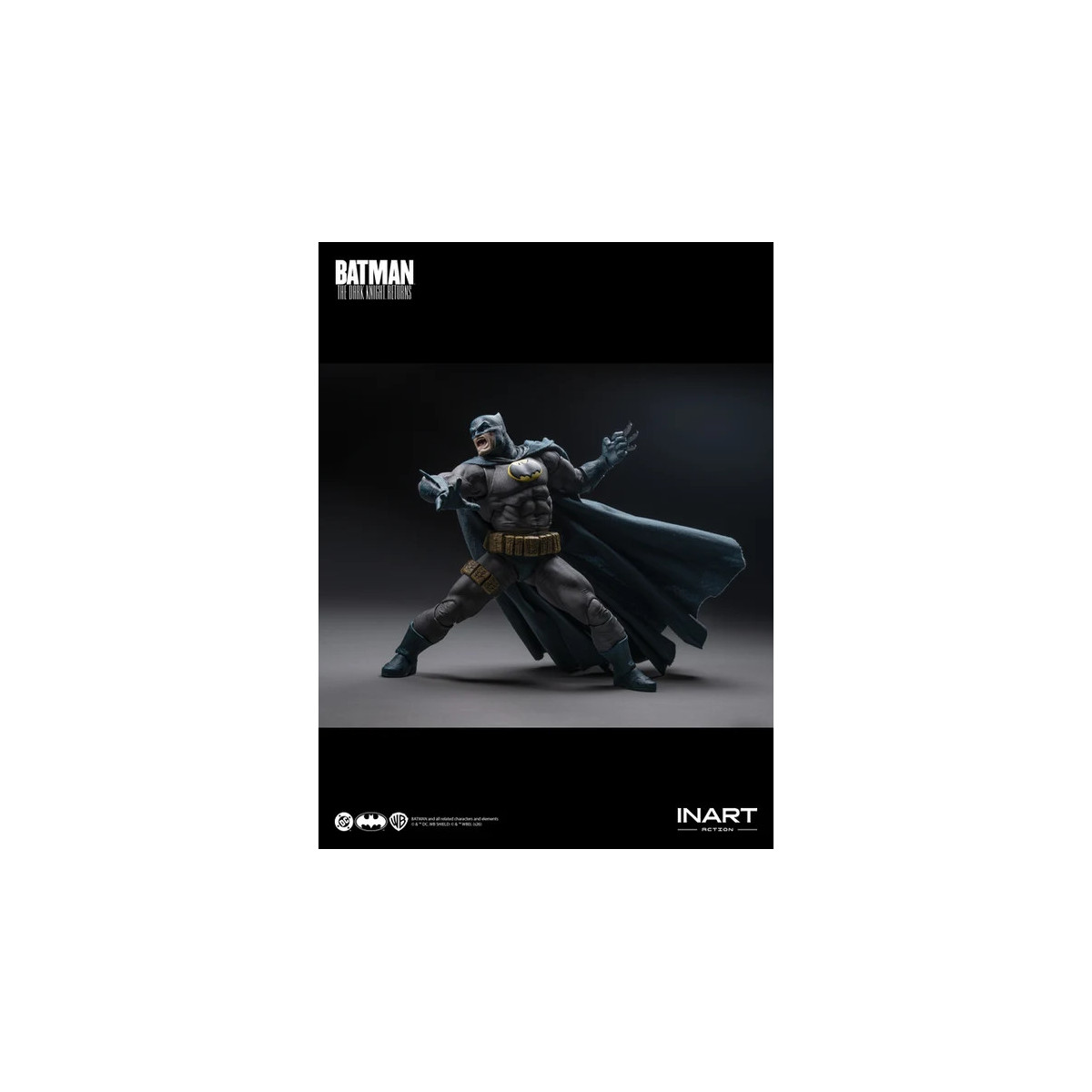 INART - Batman: Il ritorno del Cavaliere Oscuro - Batman (tuta blu) - Figura in scala 1/12