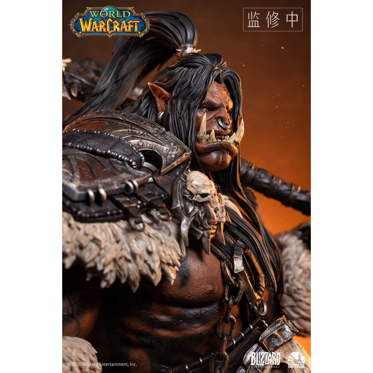 INFINITY STUDIO x BLIZZARD - Grommash Hellscream - Busto in scala 1/3 World of Warcraft