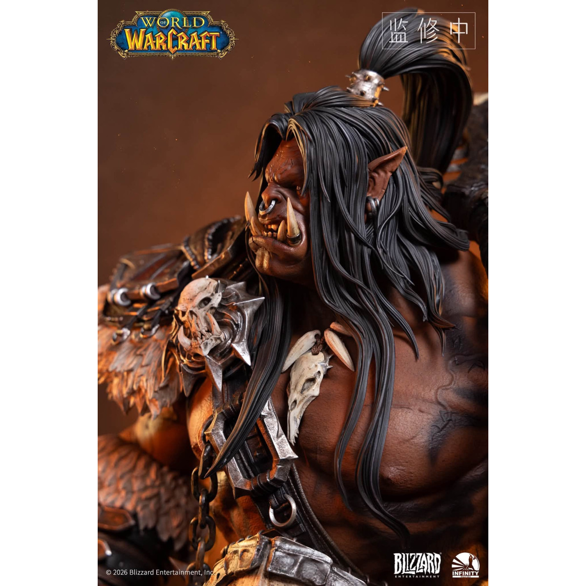INFINITY STUDIO x BLIZZARD - Grommash Hellscream - Busto in scala 1/3 World of Warcraft