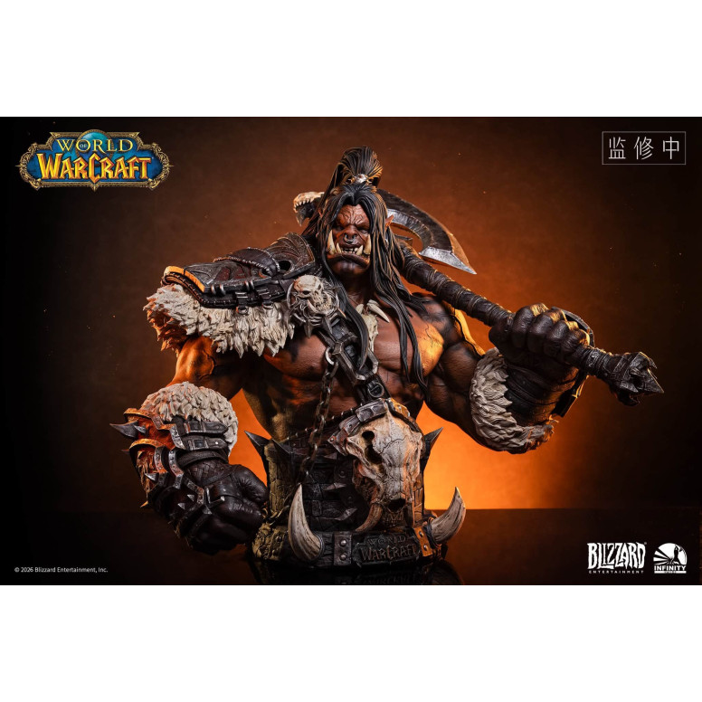 INFINITY STUDIO x BLIZZARD - Grommash Hellscream - Busto in scala 1/3 World of Warcraft