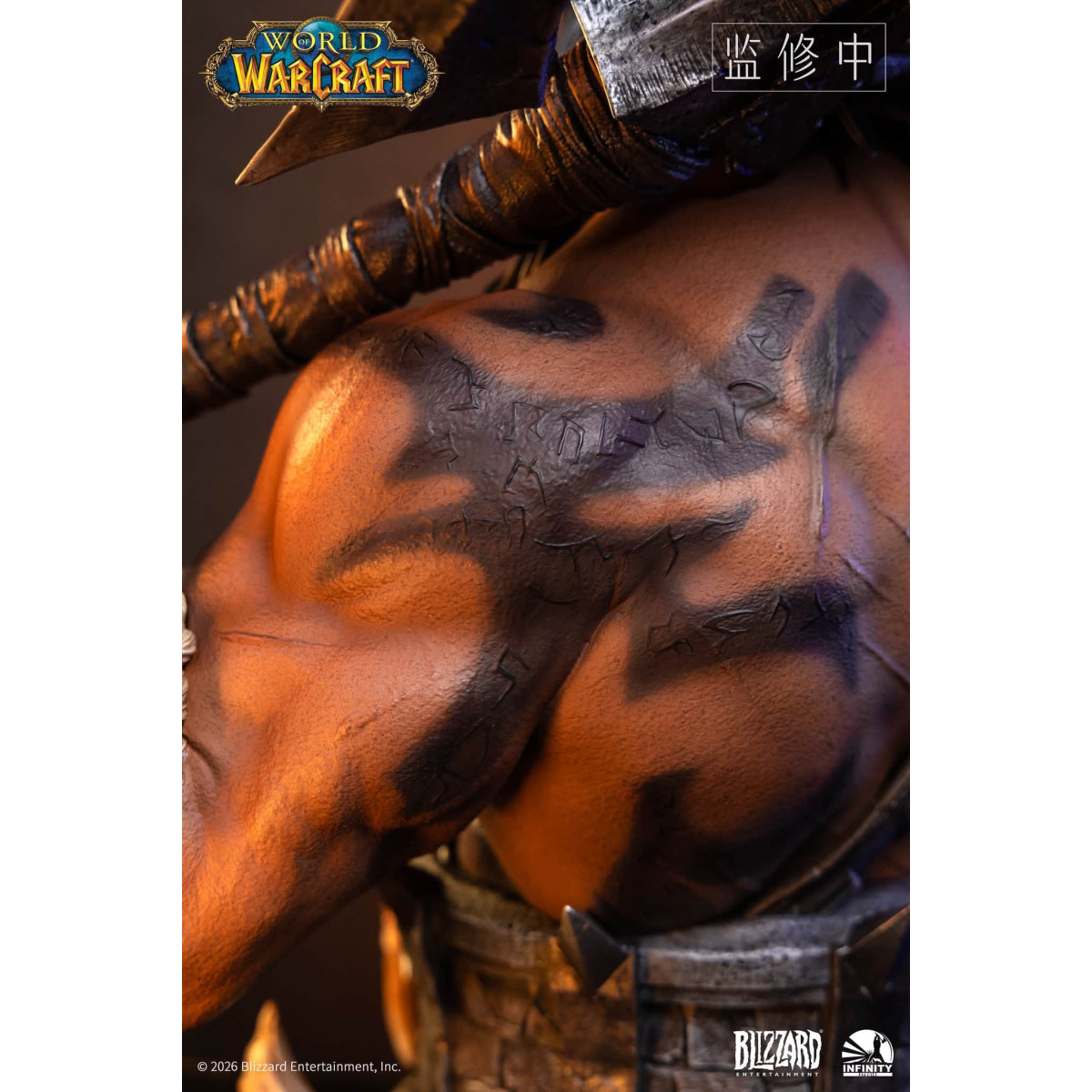 INFINITY STUDIO x BLIZZARD - Grommash Hellscream - Busto in scala 1/3 World of Warcraft